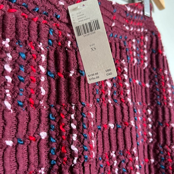 Anthropologie Anisa Textured MIDI Skirt - New with Tags - Picture 4 of 11